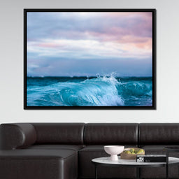 Blue Waves - Lucas Moore - NicheCanvas