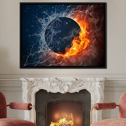 Black Hole Elements - NicheCanvas