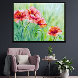 Summer Poppies - NicheCanvas