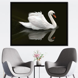 Swan - Ben Heine - NicheCanvas