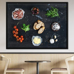 Sandwich Ingredients - NicheCanvas