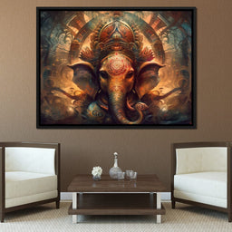Majestic Ganesha - NicheCanvas