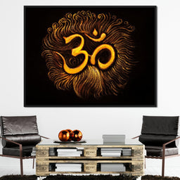 Golden OM - NicheCanvas