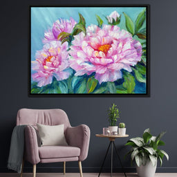 Asian Peonies - NicheCanvas