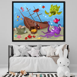 Sunken Treasure - NicheCanvas