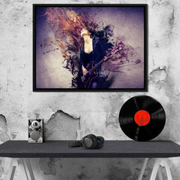 Guitar Splash - NicheCanvas