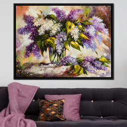Lilac Bouquet - NicheCanvas