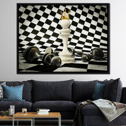 Chessboard King - NicheCanvas