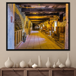 Inside the Old Barn - NicheCanvas