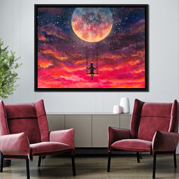Moon Swing - NicheCanvas