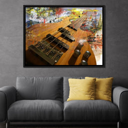 Bass Guitar - NicheCanvas