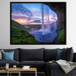 Seljalandsfoss Waterfall - NicheCanvas