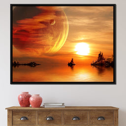 Otherworldly Scenery - NicheCanvas