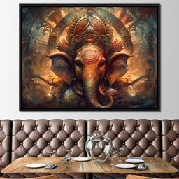 Majestic Ganesha - NicheCanvas