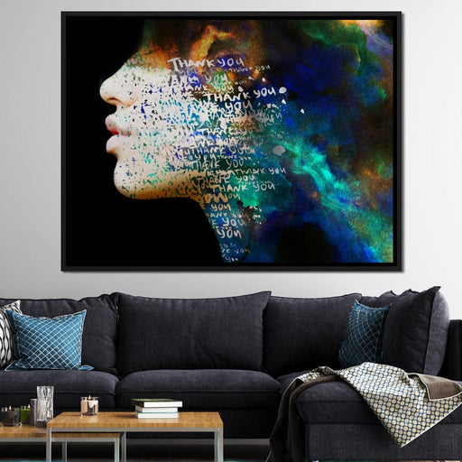 Always be Thankful Canvas Print