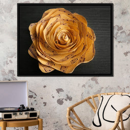 Musical Flower - NicheCanvas