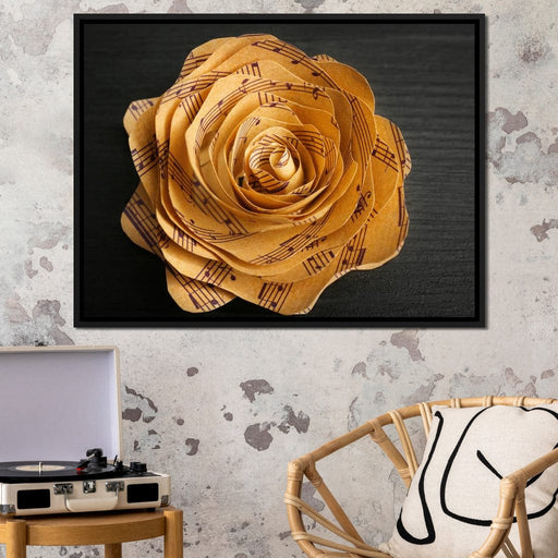 Musical Flower Canvas Print