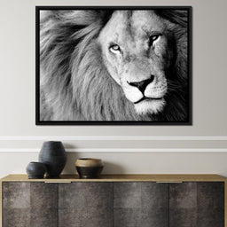 Lion Portrait - NicheCanvas