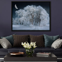 Winter Snow Forest - Johanjjf - NicheCanvas