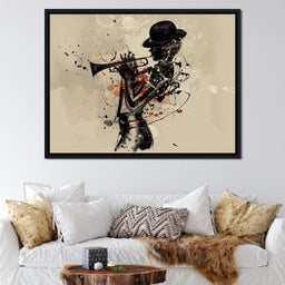 Trumpeter - NicheCanvas