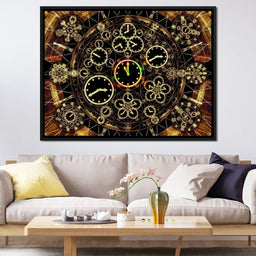 Circles of Time - NicheCanvas