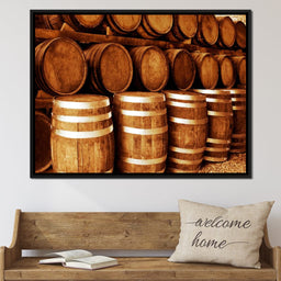 Tequila Barrels - NicheCanvas