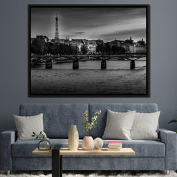 Paris in Black & White 7 - Alexandre Venancio - NicheCanvas