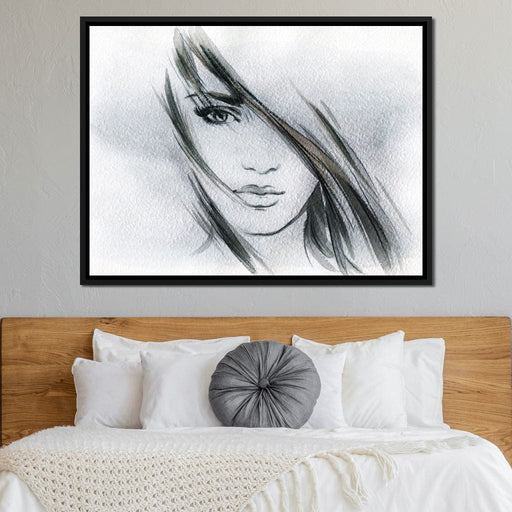Fanny Portrait Canvas Print
