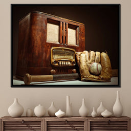 Vintage Baseball - NicheCanvas