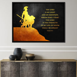 Psalm 27:1 - ABConcepts - NicheCanvas