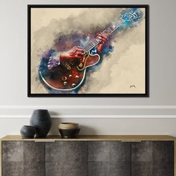 BB King's Guitar - Abraham Szomor - NicheCanvas