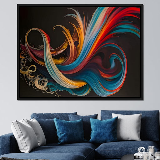 Colorful Contemporary Art 051 - Johanjjf Canvas Print