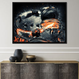 Neon Beats - Johanjjf - NicheCanvas