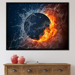 Black Hole Elements - NicheCanvas