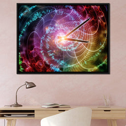 Spacetime Clock - NicheCanvas