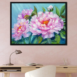 Asian Peonies - NicheCanvas
