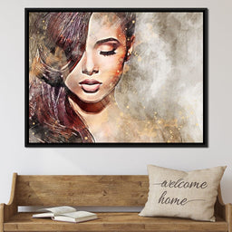 Girl Watercolor 4 - Mateo - NicheCanvas