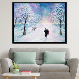 Winter Walk - NicheCanvas
