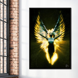 Angel Wings in Awe - G'n Art - NicheCanvas