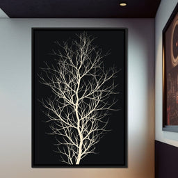 The Black Tree - Kubistika - NicheCanvas