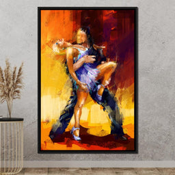 Rumba Dancers - NicheCanvas