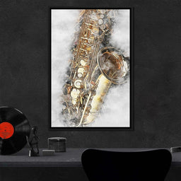 Saxophone - Mateo - NicheCanvas