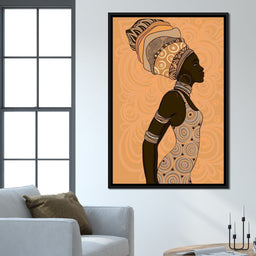 African Lady - NicheCanvas