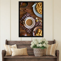 Cup of Coffee with Sugar Pie - NicheCanvas