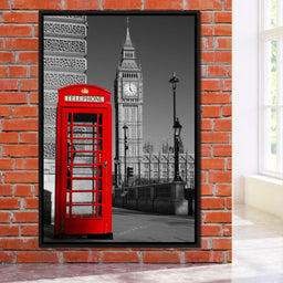Westminster Phone Box  - NicheCanvas