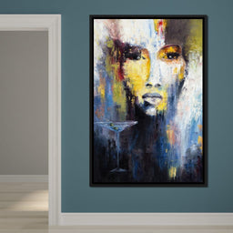 Martini Portrait - NicheCanvas