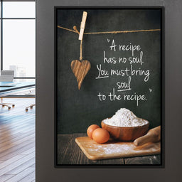 Kitchen Quote - NicheCanvas