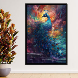 Sacred Peacock - NicheCanvas