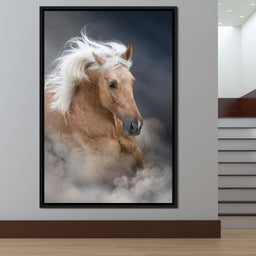 Palomino Horse - NicheCanvas