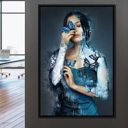 Butterfly Angel - Johanjjf - NicheCanvas